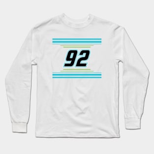 Nick Leitz #92 2024 NASCAR Design Long Sleeve T-Shirt